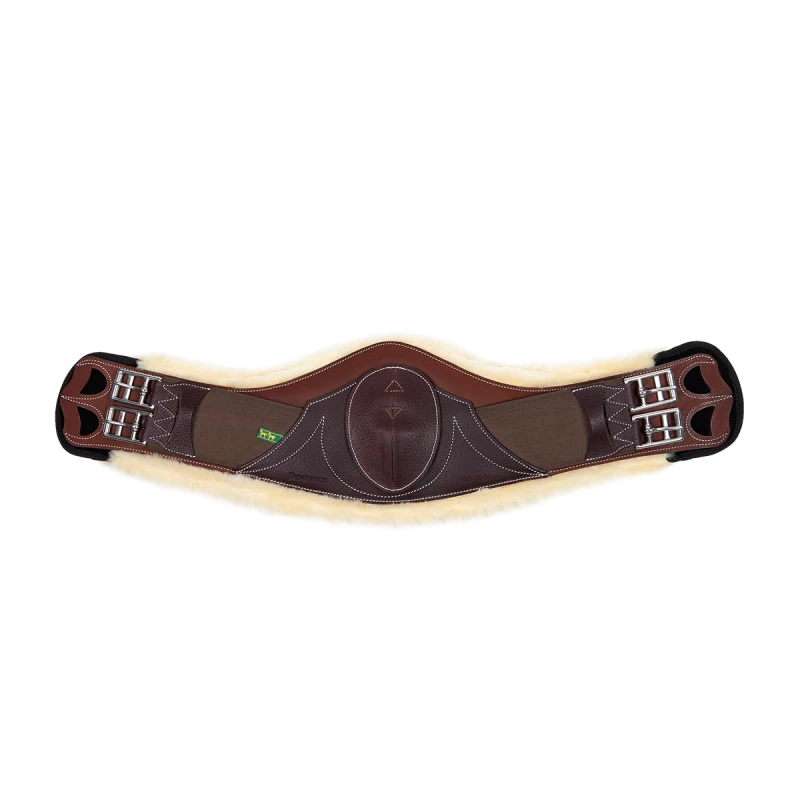 Makila Girth with Removable Sheepskin Lining