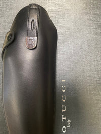 Sofia Boots Black - Patent Border with Swarovski Crystals