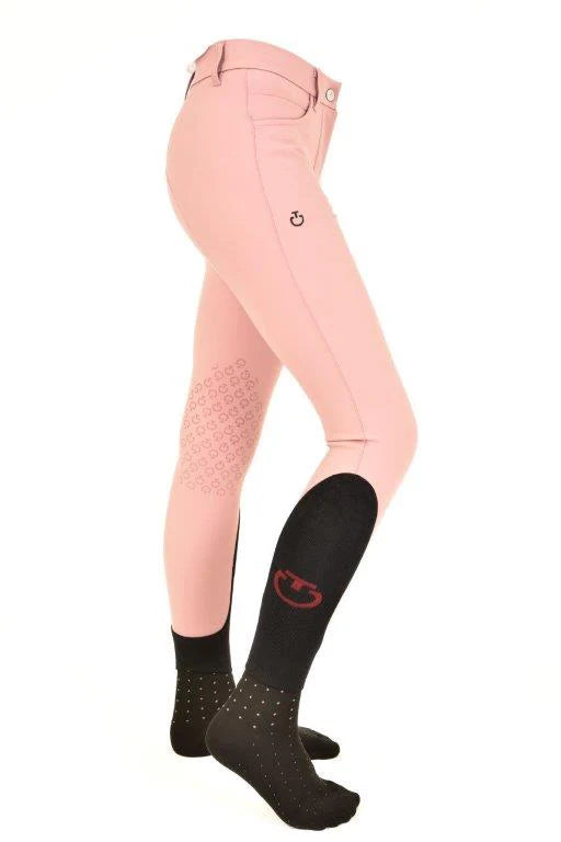 Girl’s Knee Grip Breeches - Dusty Rose 12