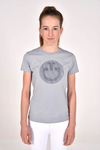 CT Print Cotton T-Shirt - Light Grey (Size 12)