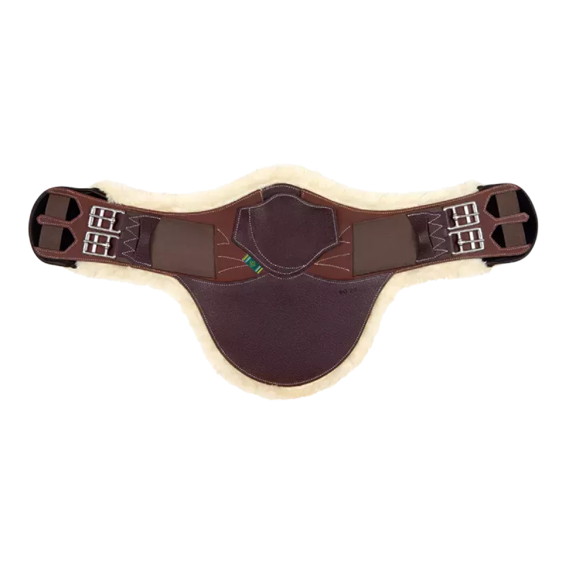 Chiberta Belly Guard Girth with Sheepskin