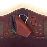 Cross-country Girth with Removable Sheepskin Lining