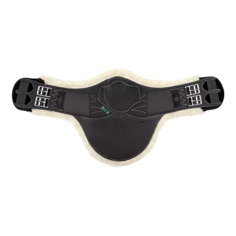 Cross-country Girth with Removable Sheepskin Lining