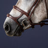 New English Double Noseband - Brown