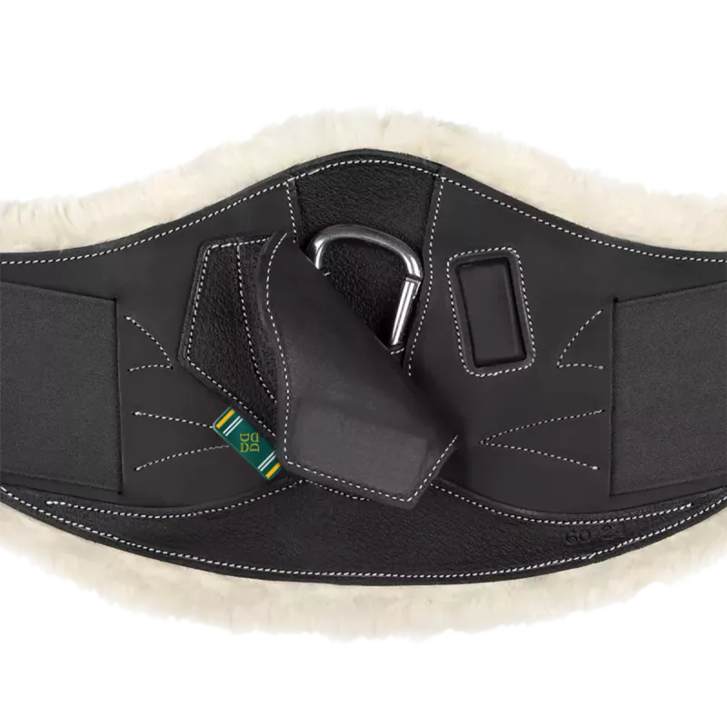 Makila Girth with Removable Sheepskin Lining