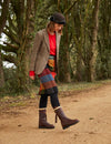 Midcalf Lined Tassel Boot - Conker