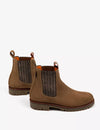 Oscar Suede Boot - Sesame/Bronze