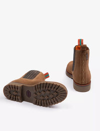Oscar Suede Boot - Sesame/Bronze