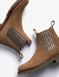 Oscar Suede Boot - Sesame/Bronze