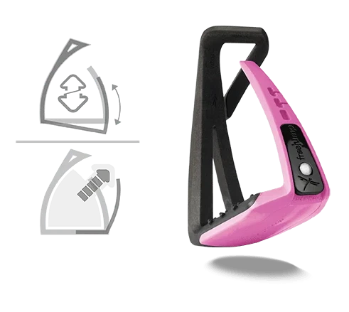 Soft'Up Lite Stirrups - Pink