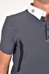 Men's S/S Tech Polo - Grey