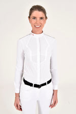 Revo Tech Knit L/S Competition Shirt - White