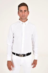 Men's R-Evo Poplin L/S Competition Shirt - White