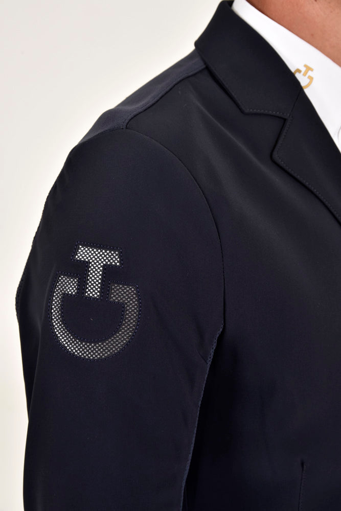 R-Evo Tech Knit Zip Men's Jacket - Navy