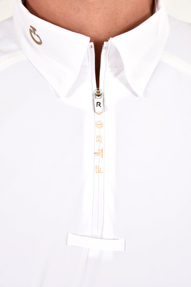 Men's R-Evo Premier Competition Polo - White