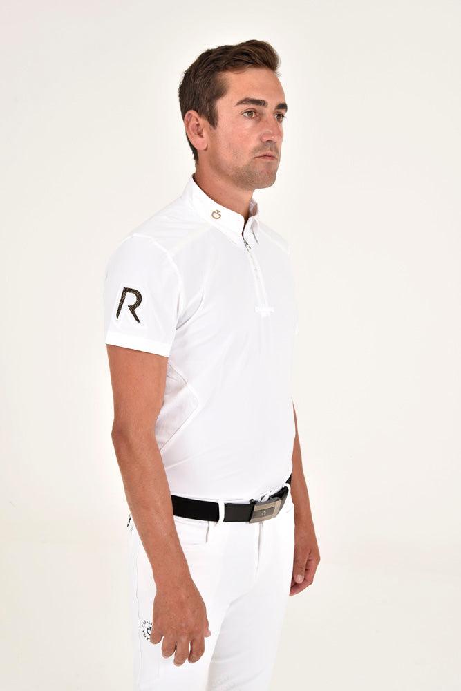 Men's R-Evo Premier Competition Polo - White