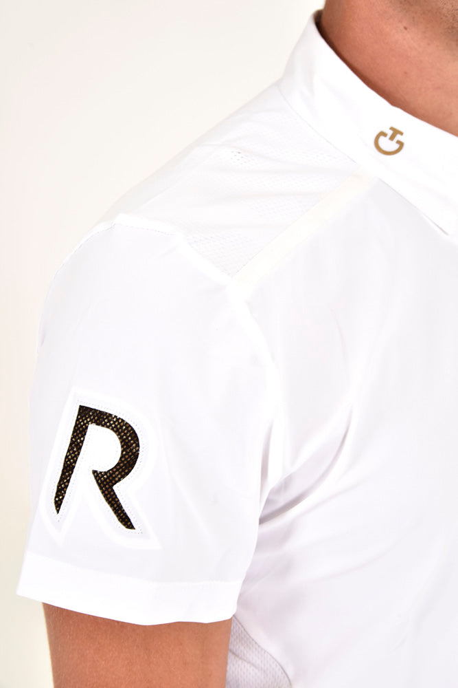 Men's R-Evo Premier Competition Polo - White