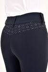 CT Motif Print Jumping Breeches - Navy