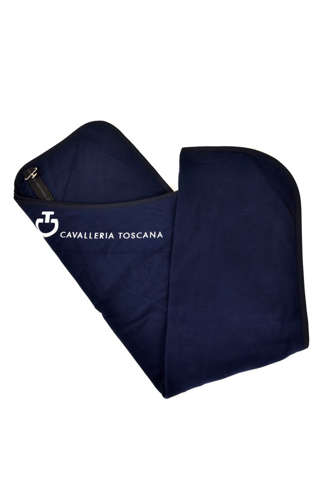 CT Logo Fleece Rug - Navy