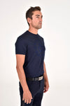 Men's CT Orbit Cotton T-Shirt - Midnight Blue