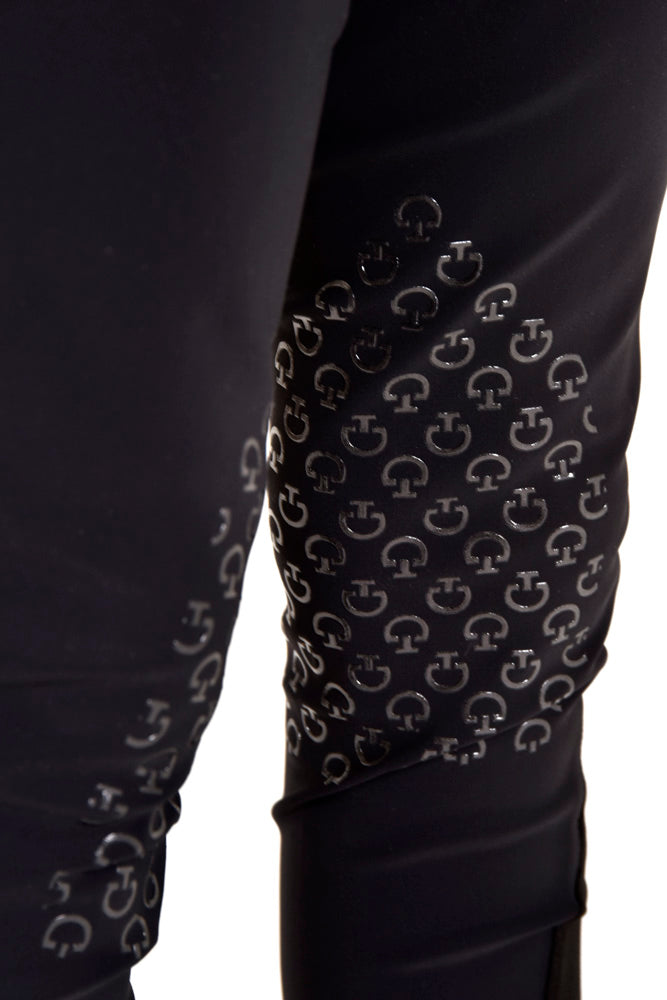 Men's CT Logo Print Breeches - Black