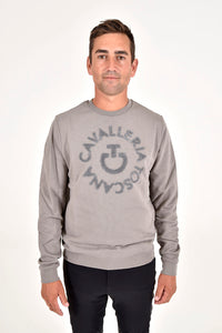Men's CT Orbit Crew Neck Sweatshirt - Stone Grey