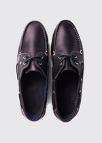 Admirals Boat Shoes - Navy