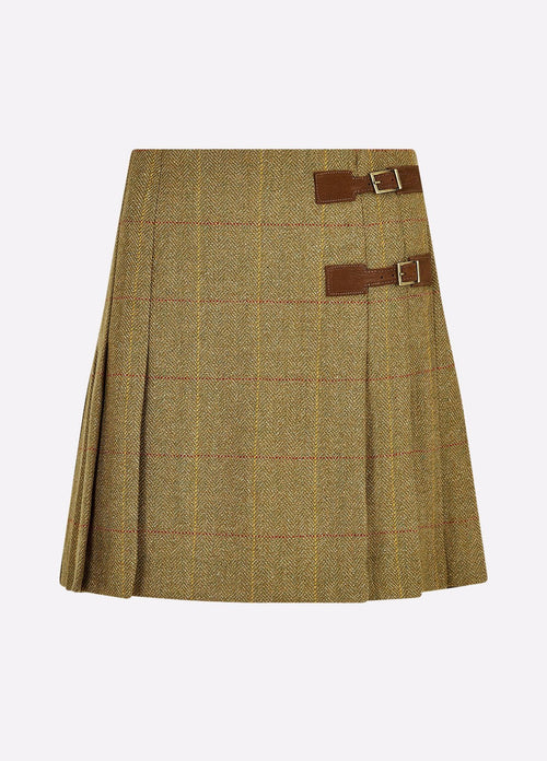 Dubarry Blossom Tweed Skirt - Elm