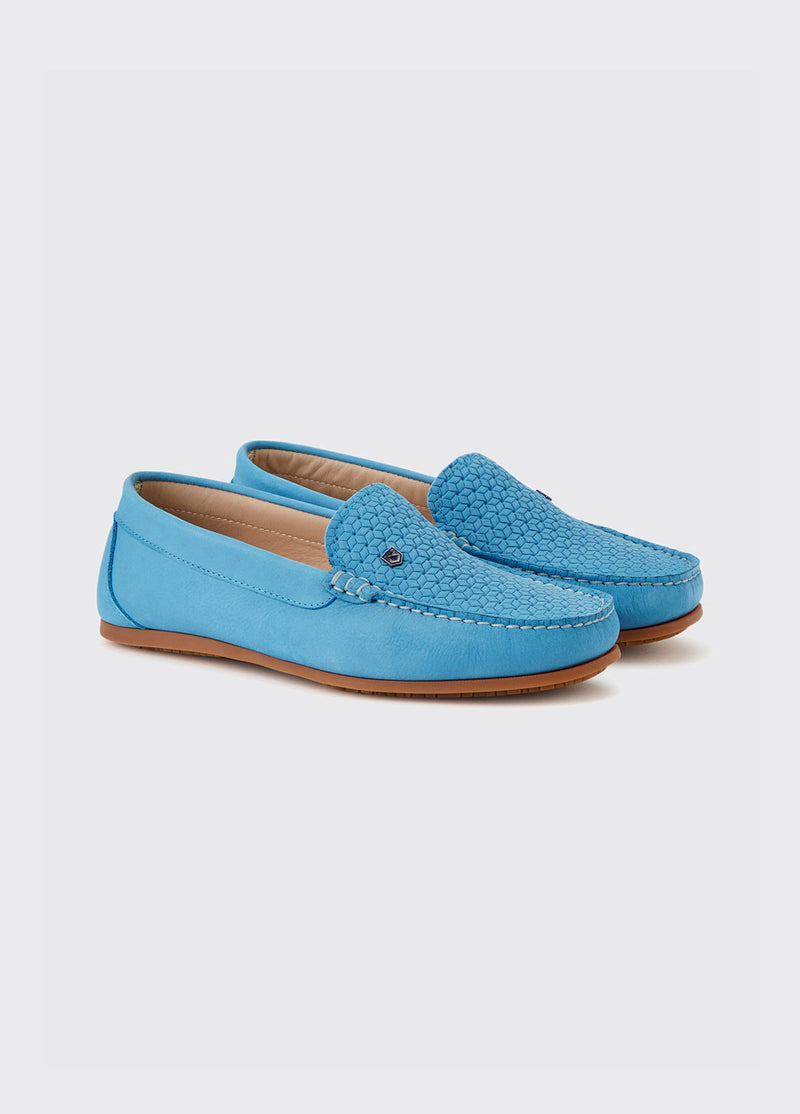 Cannes Boat Shoes - Blue Mist