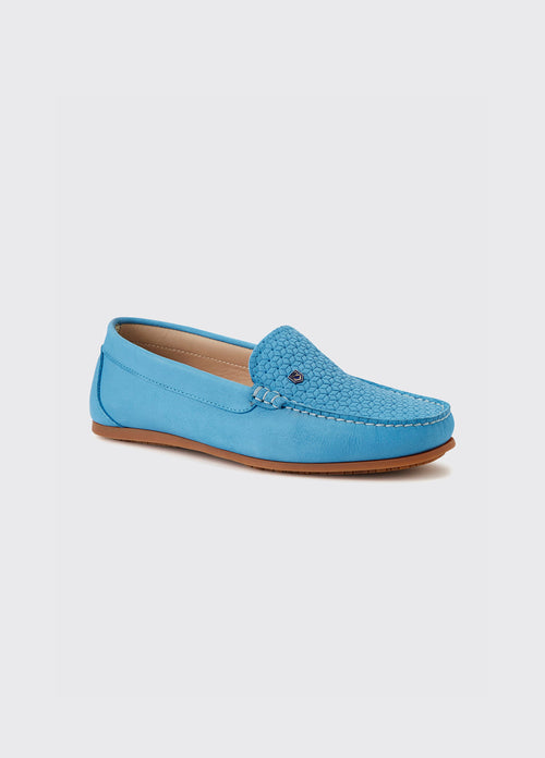 Cannes Boat Shoes - Blue Mist