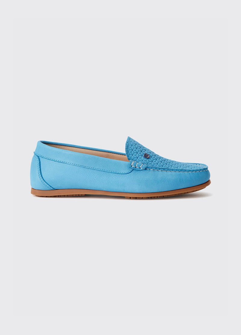 Cannes Boat Shoes - Blue Mist