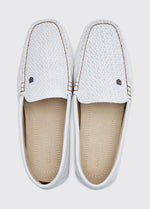 Cannes Boat Shoes - Sail White