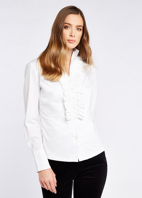 Hydrangea Shirt - White