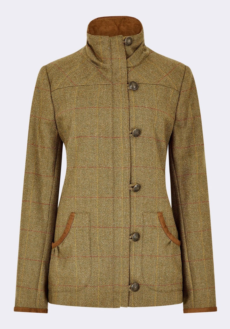 Dubarry Bracken Tweed Jacket - Elm