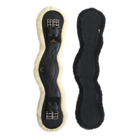 Sheepskin Anatomic Short Girth - Black