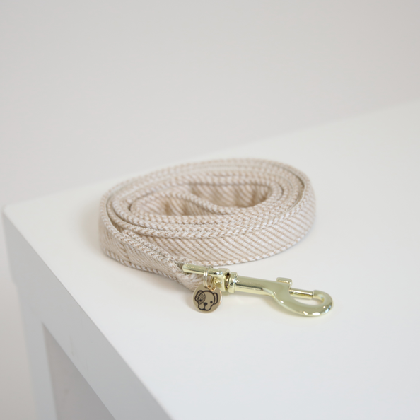 Kentucky - Dog Lead Wool 120cm - Beige