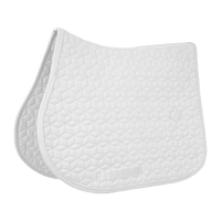 Classic Jump Saddle Pad - White