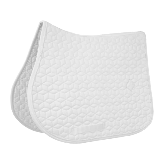 Classic Jump Saddle Pad - White