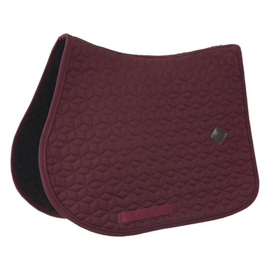 Classic Jump Saddle Pad - Bordeaux