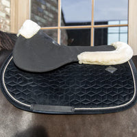 Impact Equalizer Sheepskin Half Pad 10mm - Black