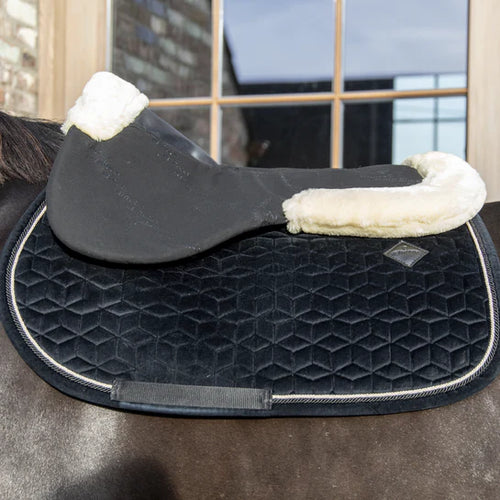 Impact Equalizer Sheepskin Half Pad 10mm - Black