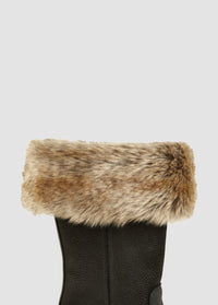 Glenfort Faux Fur Boot Cuff - Chinchilla