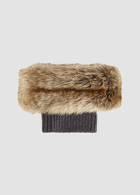 Glenfort Faux Fur Boot Cuff - Chinchilla