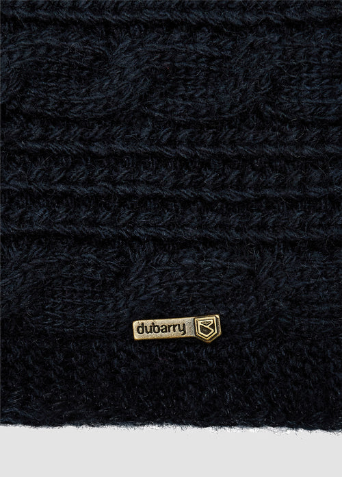 Puffin Knitted Headband - Navy