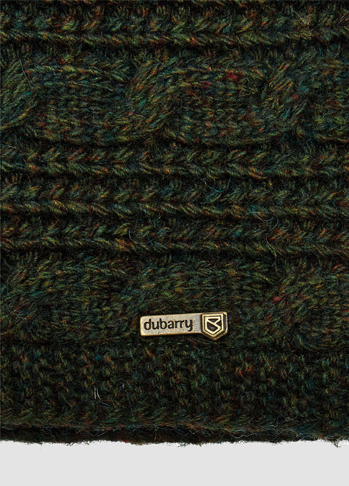 Puffin Knitted Headband - Olive