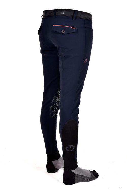 Men's CT Team Red Stripe Breeches - Navy