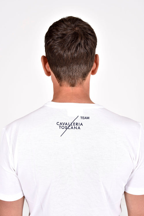 CT Team Men's Cotton T-Shirt - White