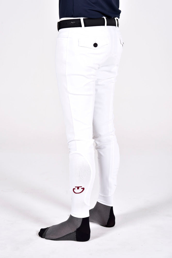 Men's New Grip System Breeches - White