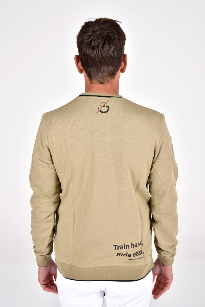 Men's Train Hard Ride Easy Sweatshirt - Pistachio