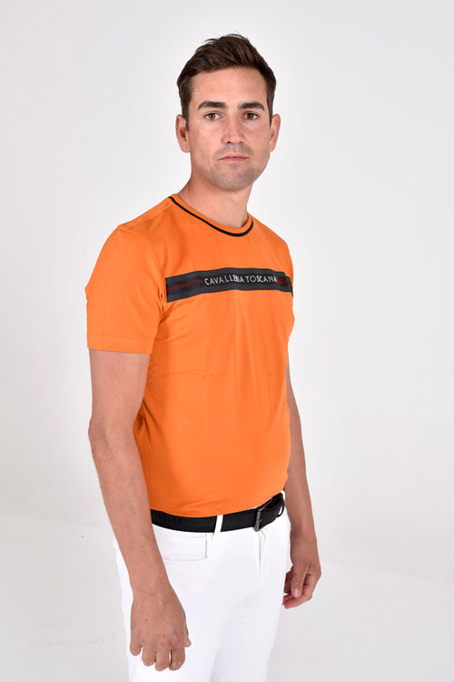 Men's CT Team Cotton T-Shirt - Orange